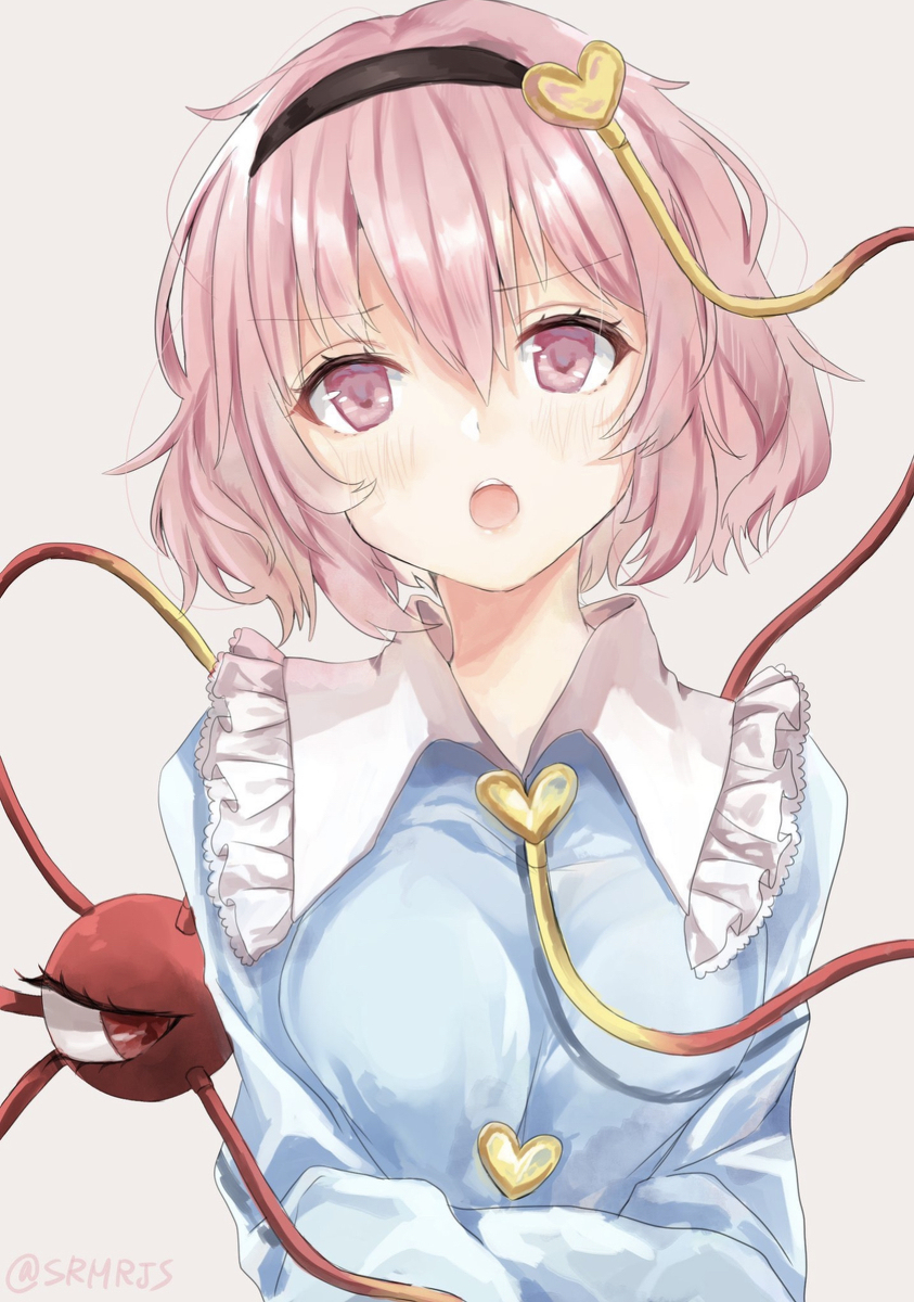 This is a pixiv picture whose title is さとり.