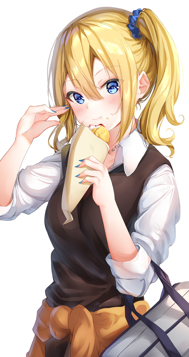 This is a pixiv picture whose title is JK早坂愛.