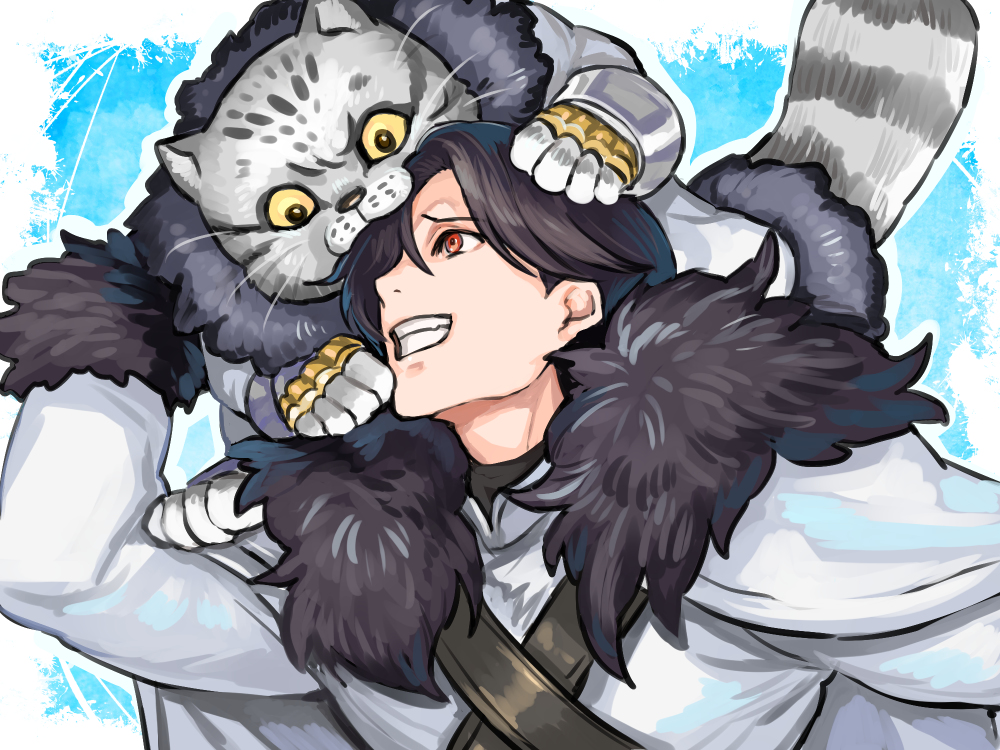 This is a pixiv picture whose title is 【PFLS】おまえばっかりカッコつけやがって！.