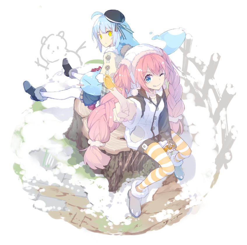 This is a pixiv picture whose title is リムル-ミリム.