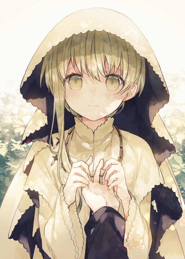 This is a pixiv picture whose title is 手.