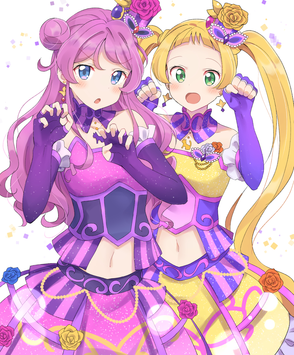 This is a pixiv picture whose title is アイカツ！.
