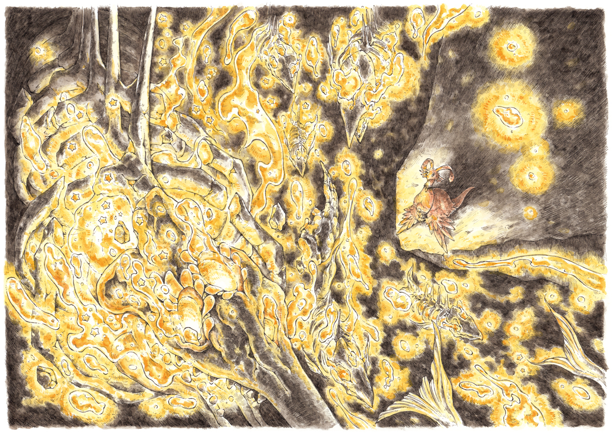 This is a pixiv picture whose title is 魂の送り方.