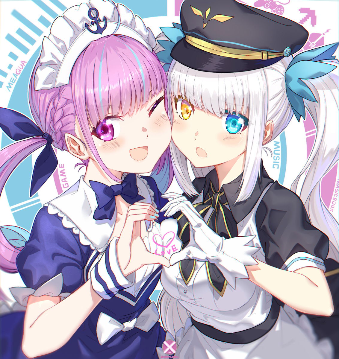 This is a pixiv picture whose title is MEAQUA.