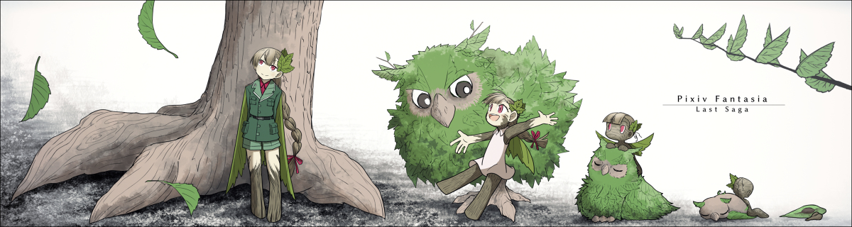 This is a pixiv picture whose title is 【PFLS】楡と葡萄.
