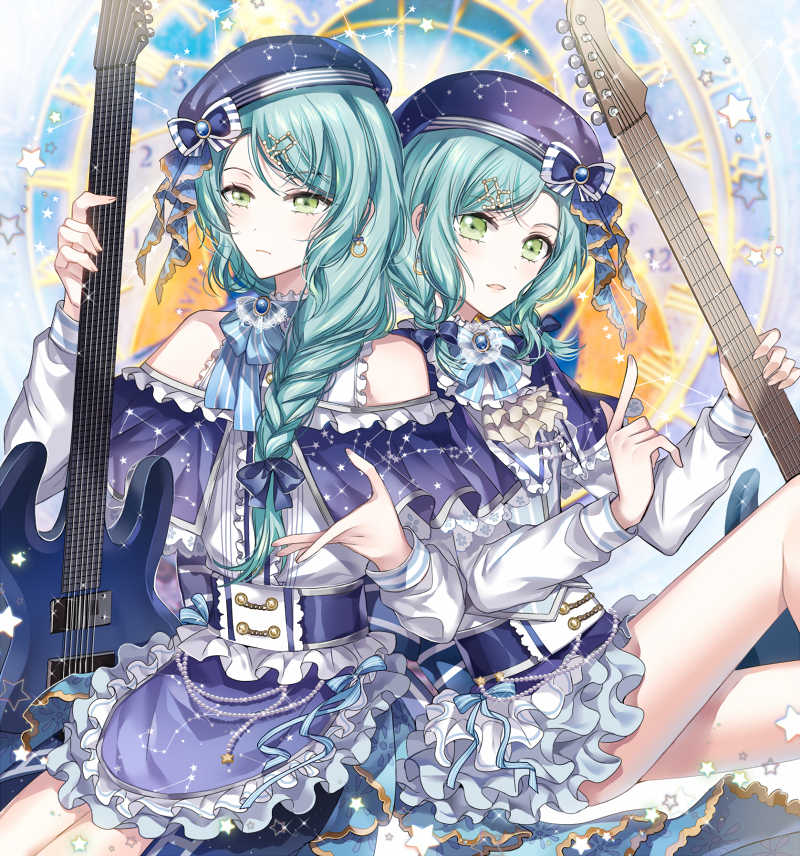 This is a pixiv picture whose title is 姉妹.