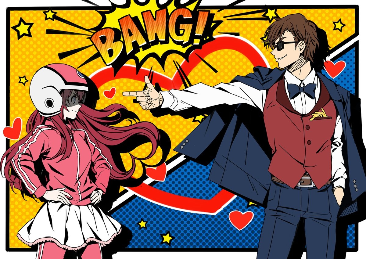 This is a pixiv picture whose title is 幸さく.