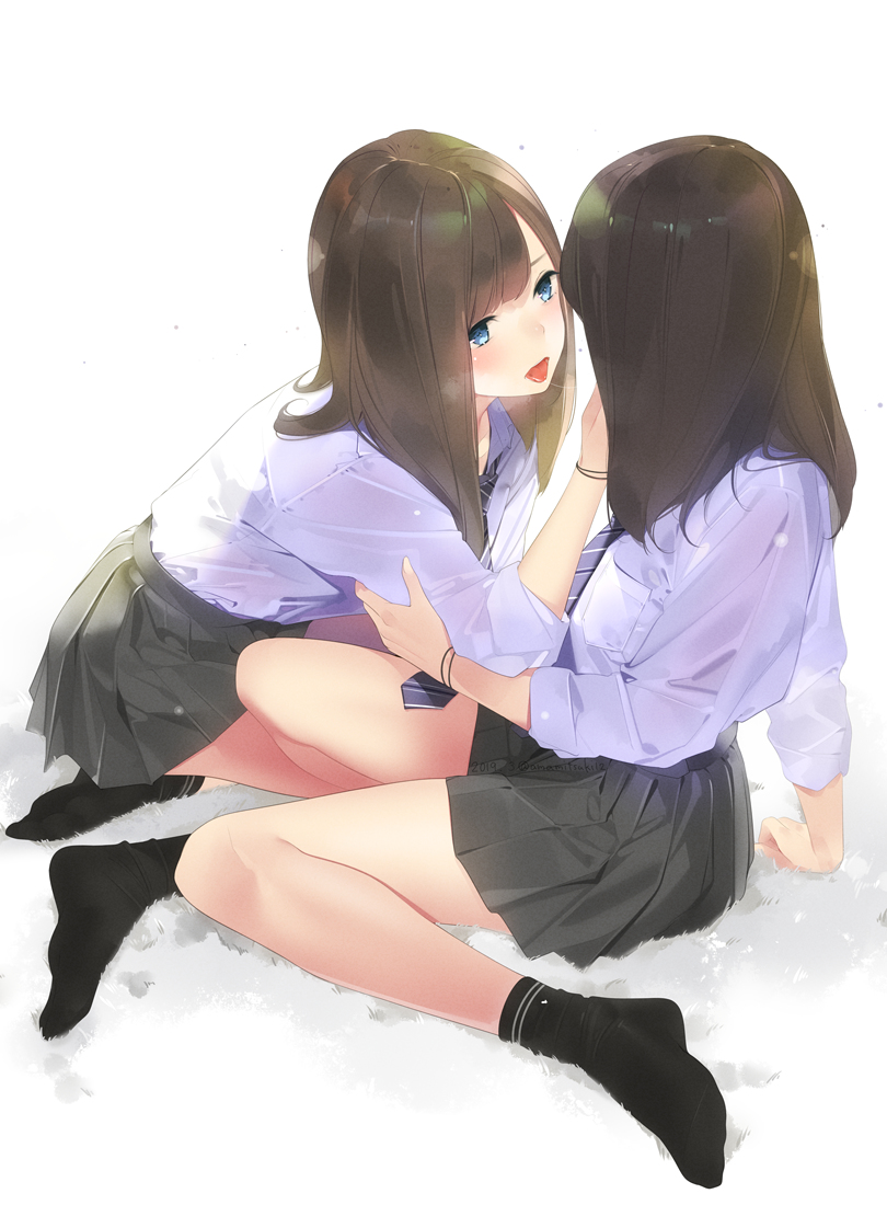 This is a pixiv picture whose title is ♡.