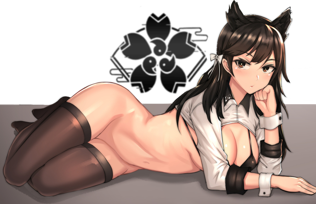 This is a pixiv picture whose title is atago.