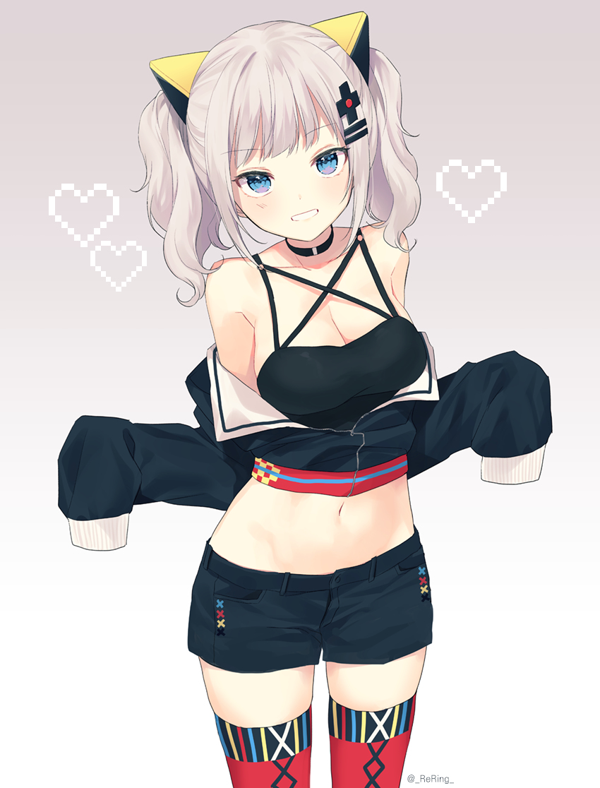 This is a pixiv picture whose title is ショートパン月ちゃん.