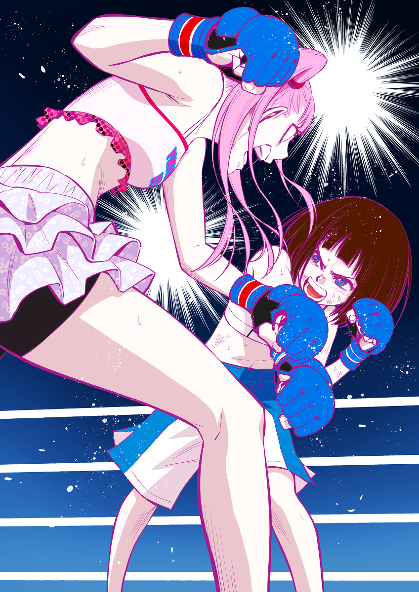 This is a pixiv picture whose title is 『ハナカク』第４巻 目次ページ.