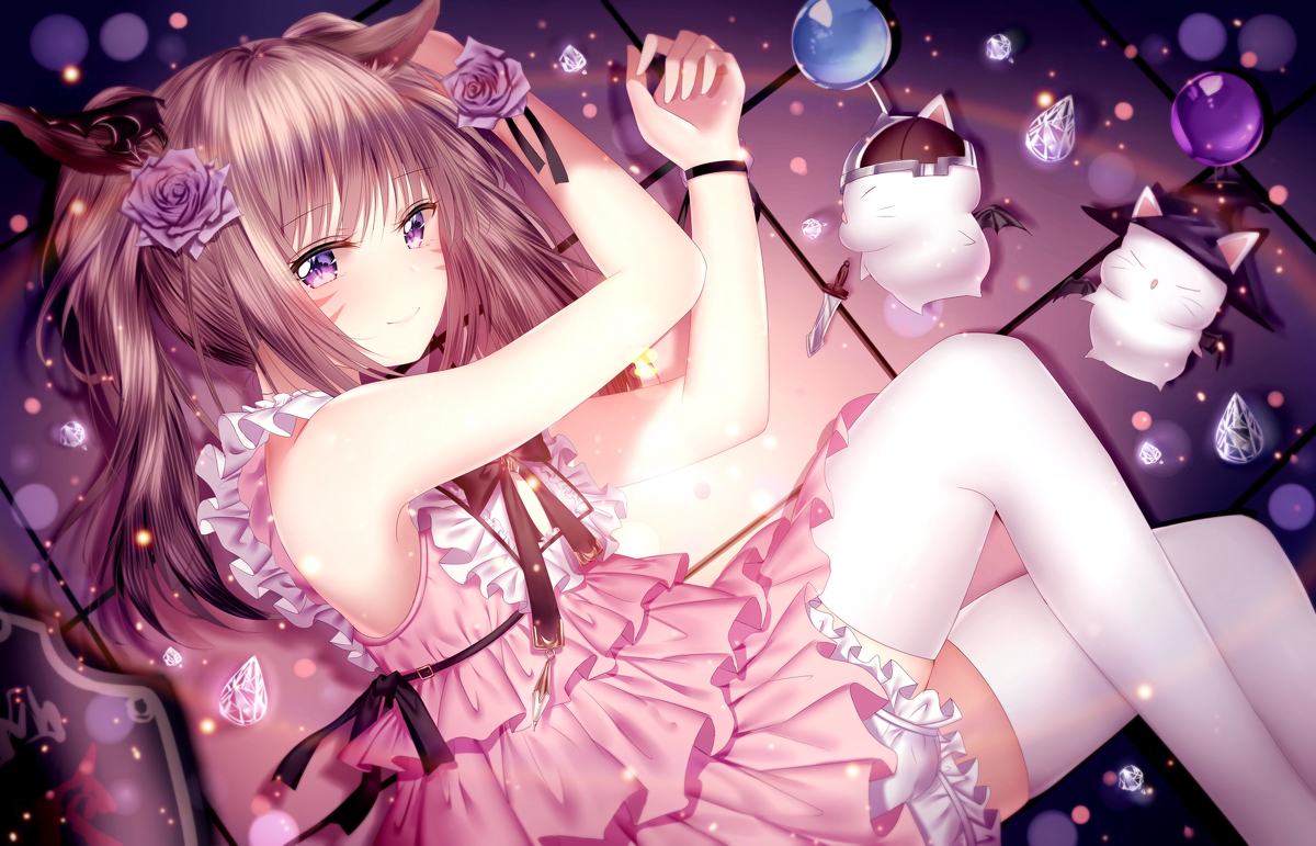 This is a pixiv picture whose title is 猫.