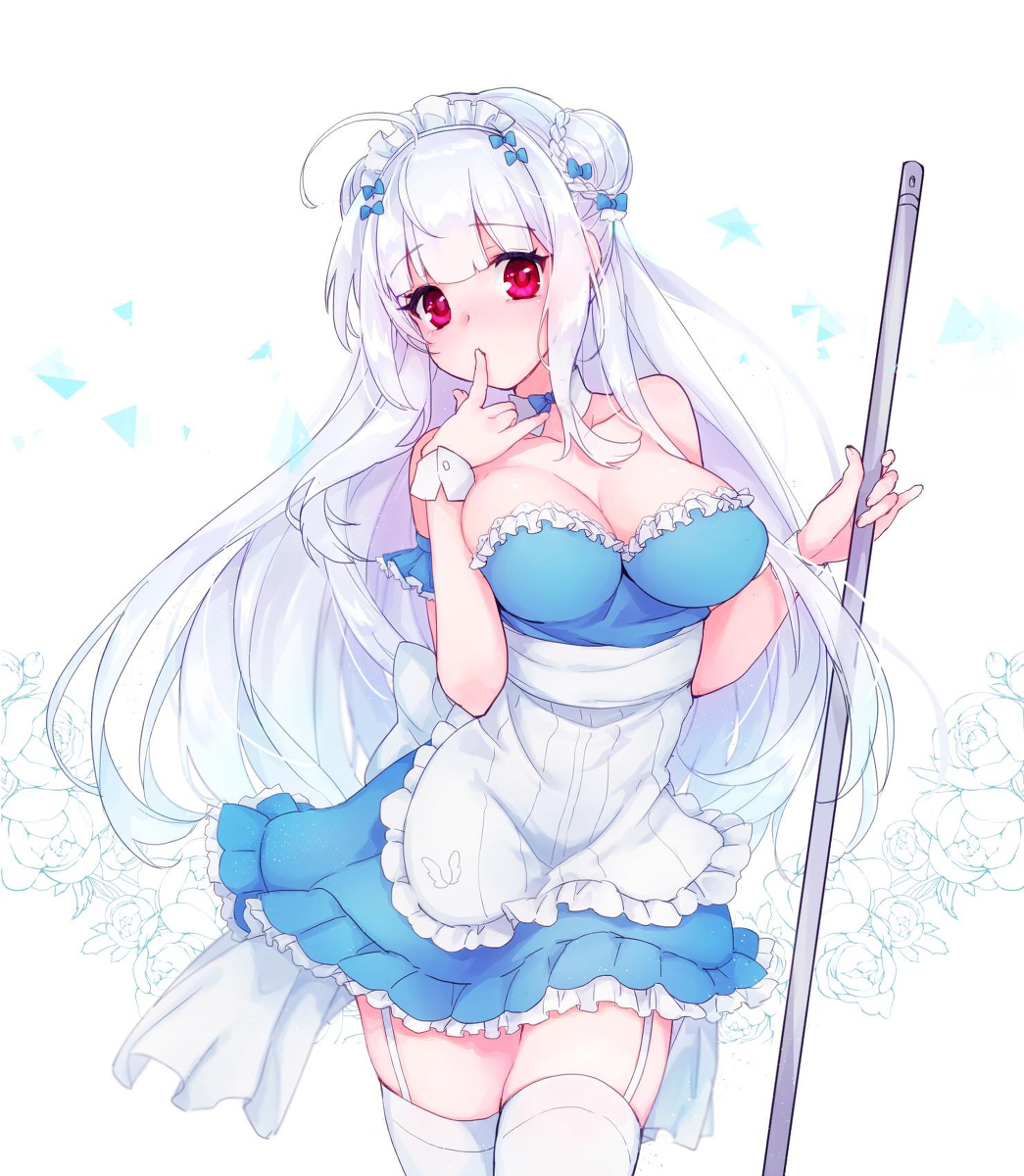 This is a pixiv picture whose title is メイドシグニット.
