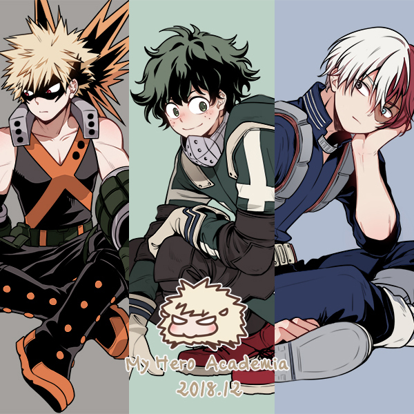 This is a pixiv picture whose title is MHA.