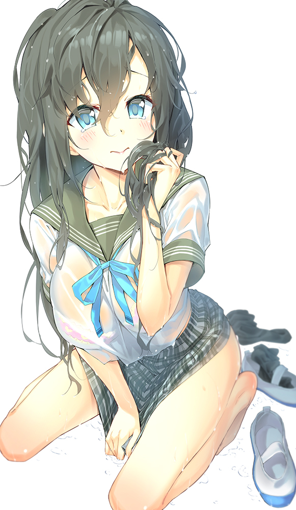 This is a pixiv picture whose title is びちょびちょ.
