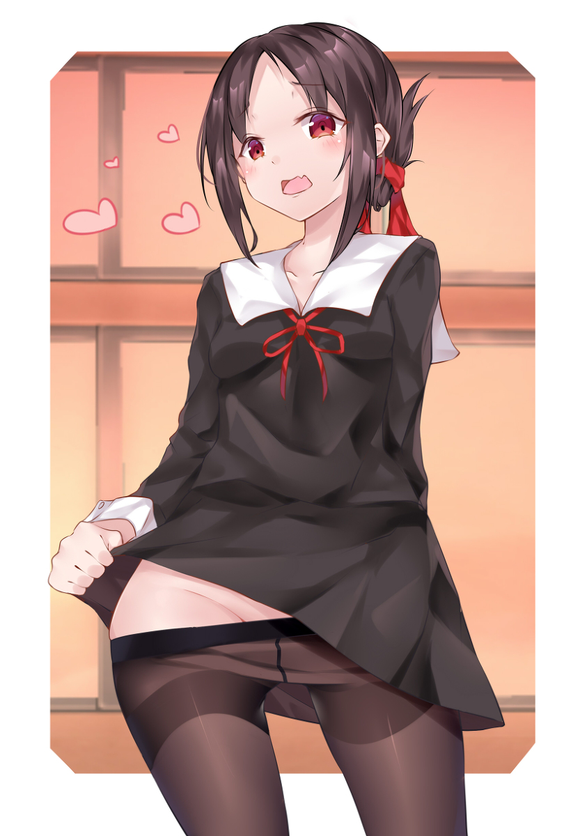 This is a pixiv picture whose title is かぐや様は告らせたい.