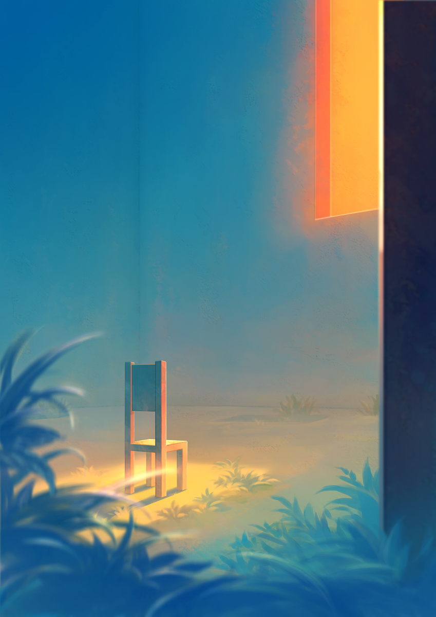 This is a pixiv picture whose title is 夜をかぞえて.