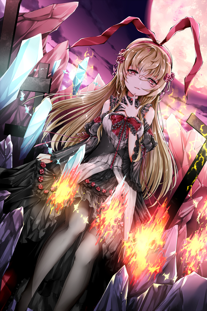 This is a pixiv picture whose title is 【仕事绘】魔改同人天江衣.