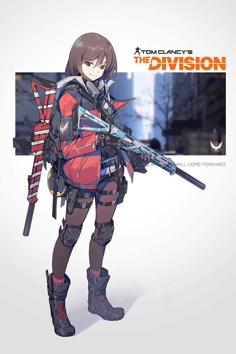 This is a pixiv picture whose title is THE DIVISION.