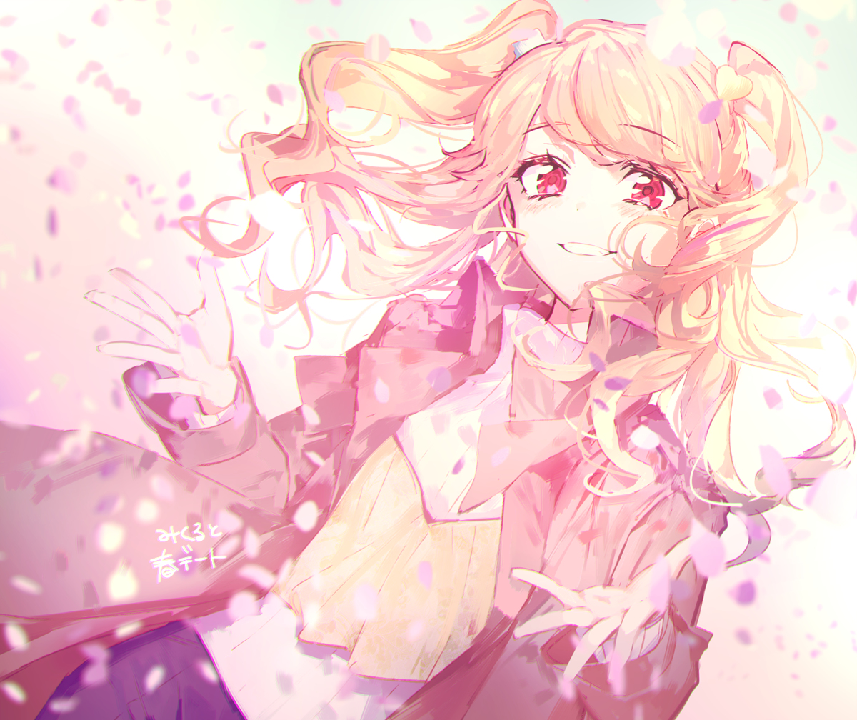 This is a pixiv picture whose title is 春デート.