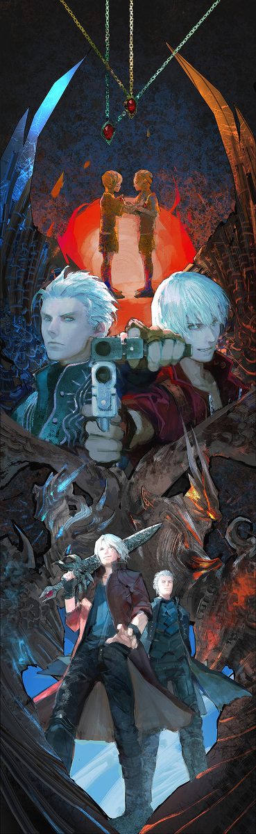 This is a pixiv picture whose title is DMC.