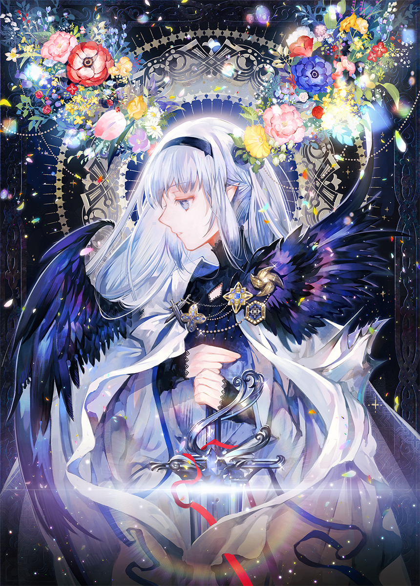 This is a pixiv picture whose title is 【PFLS】春の冠.