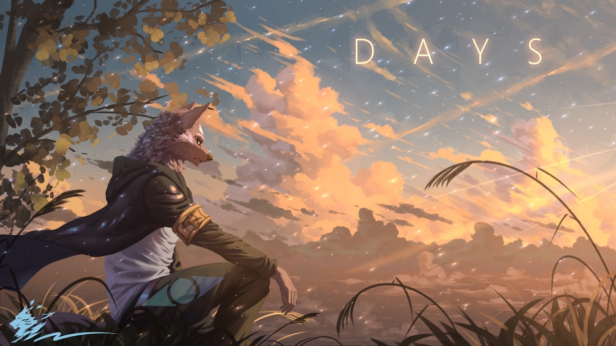 This is a pixiv picture whose title is days.