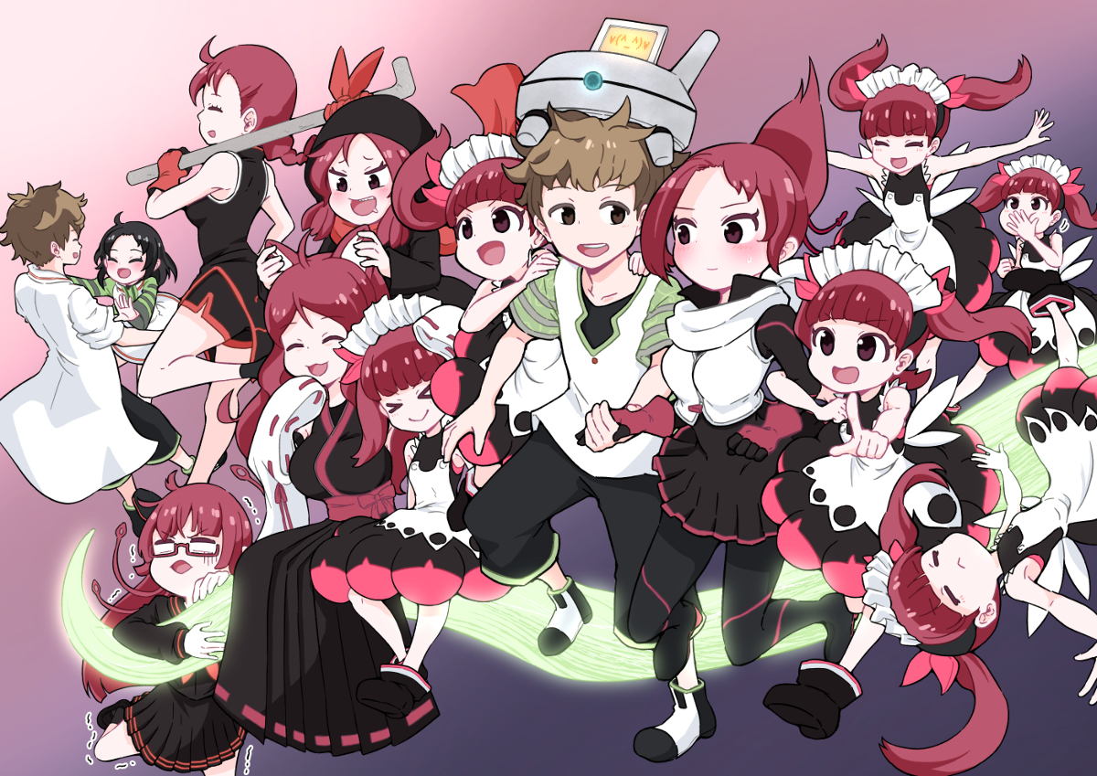 This is a pixiv picture whose title is ケムリクサ！！！.