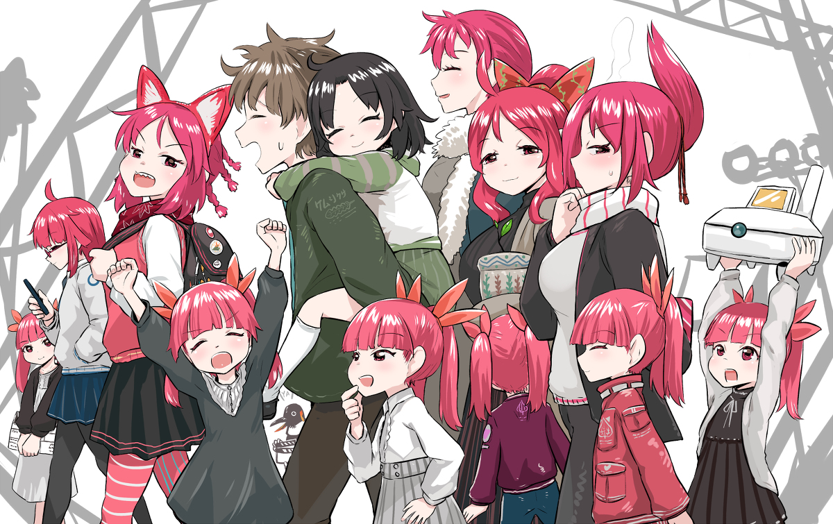 This is a pixiv picture whose title is クランクアップ~.