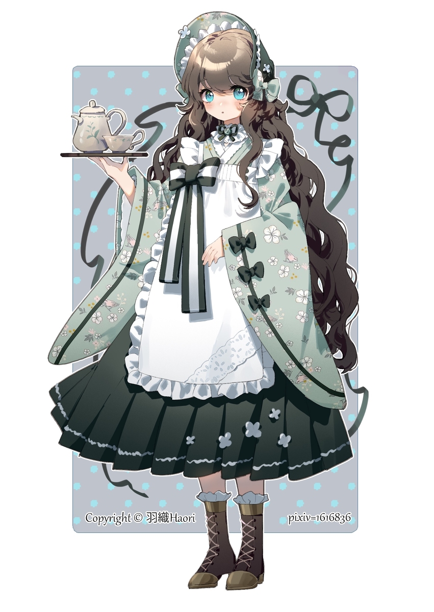 This is a pixiv picture whose title is 大正ロマン.