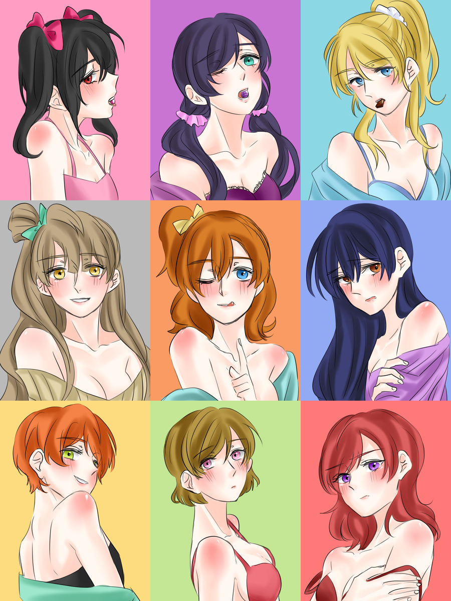 This is a pixiv picture whose title is Love Live!.