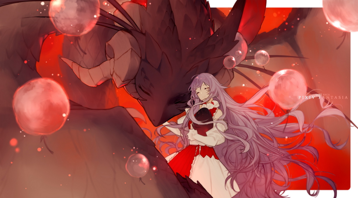 This is a pixiv picture whose title is 始まり.