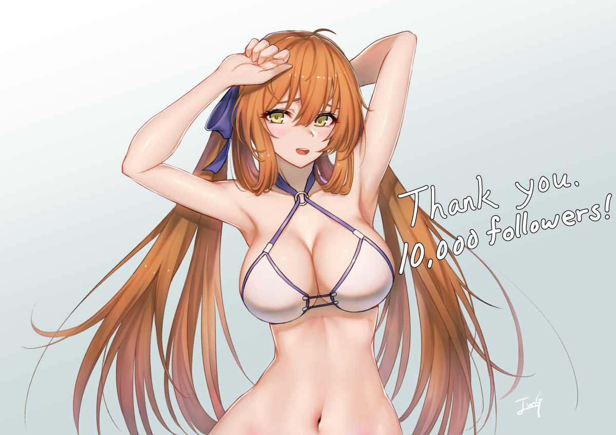 This is a pixiv picture whose title is Thank you, 10,000 followers!.