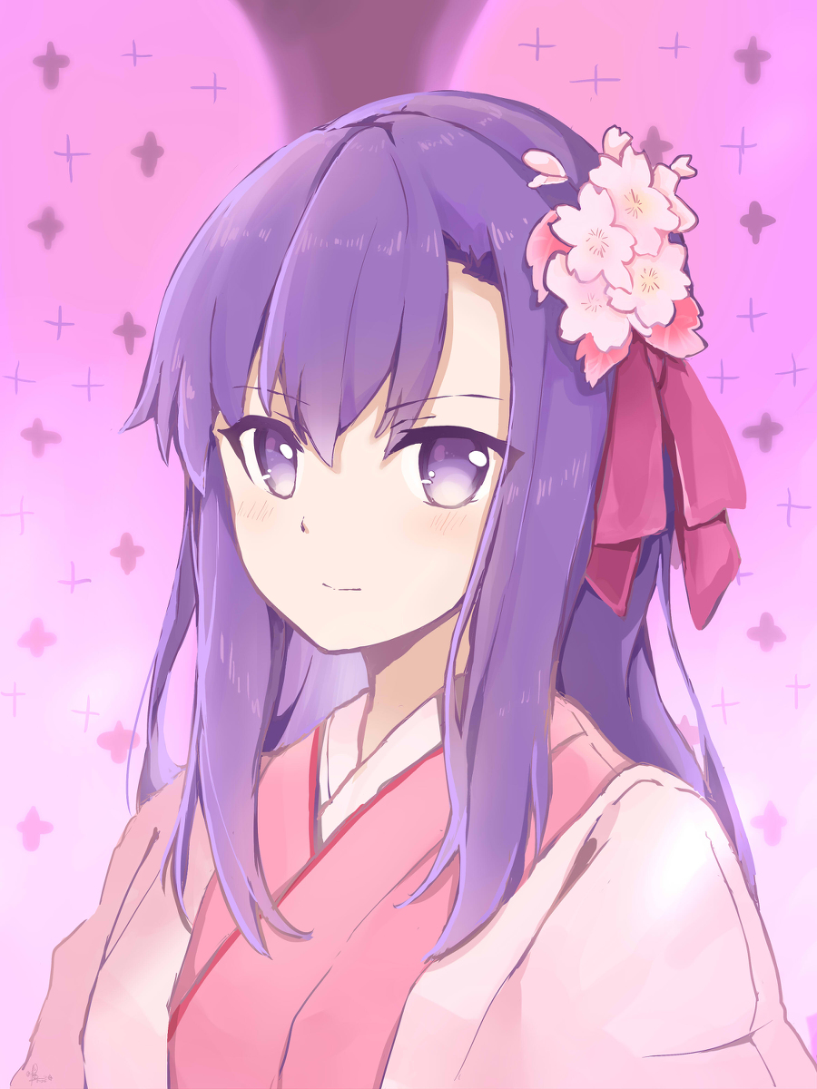 This is a pixiv picture whose title is 春日局.