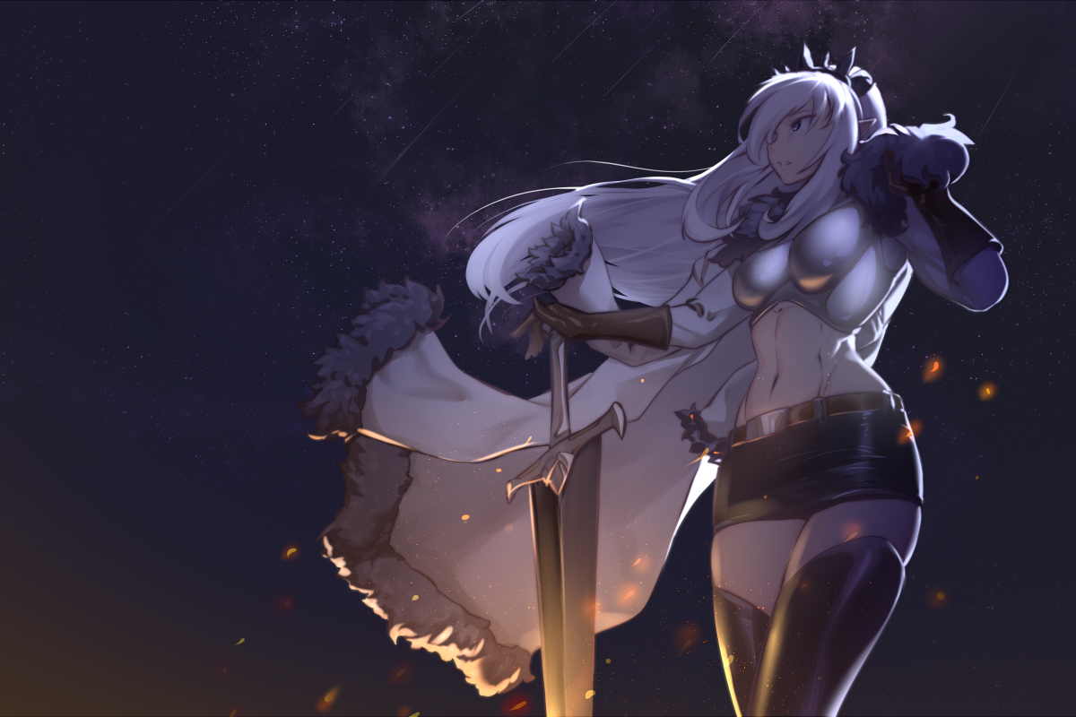 This is a pixiv picture whose title is 【PFLS】女王.