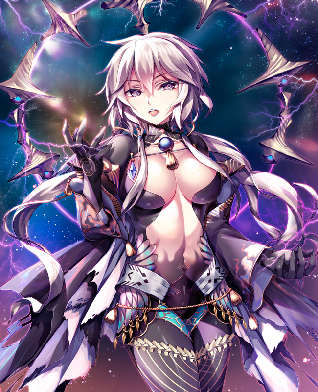 This is a pixiv picture whose title is 夢魔女.