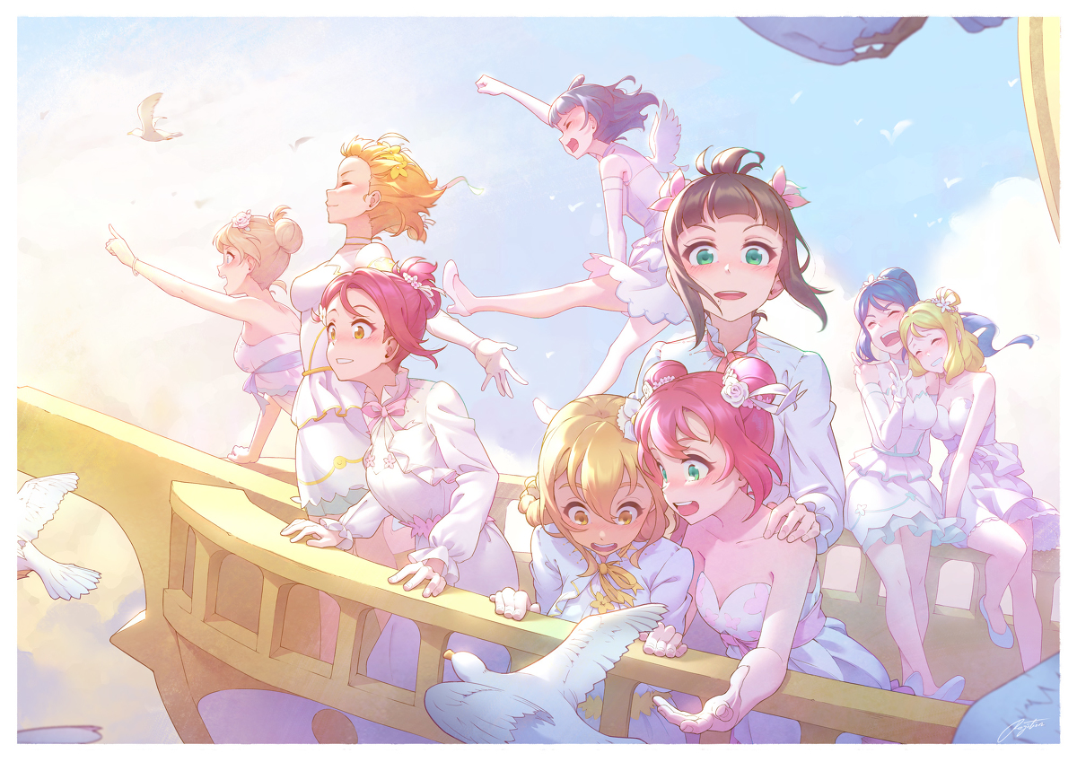 This is a pixiv picture whose title is Sailing to the world!.