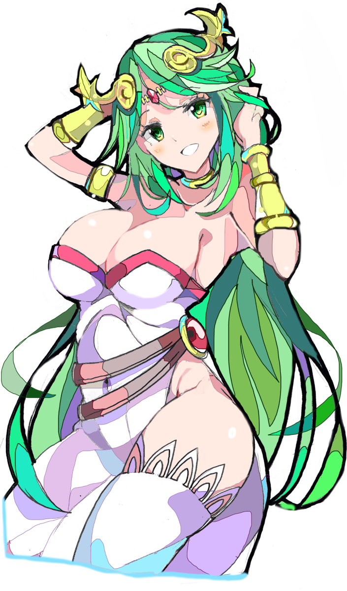 This is a pixiv picture whose title is パルテナ様.