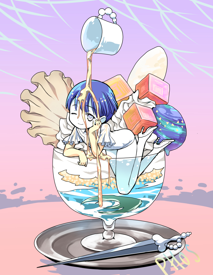 This is a pixiv picture whose title is 宝石パフェ.