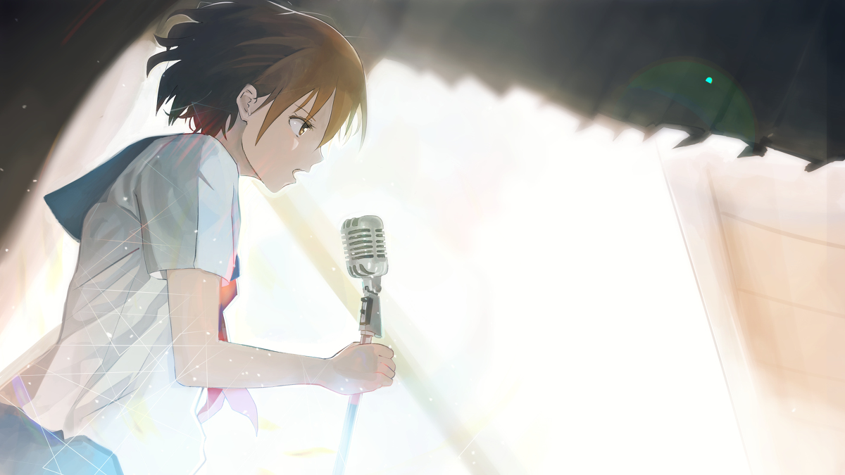 This is a pixiv picture whose title is ONSTAGE.
