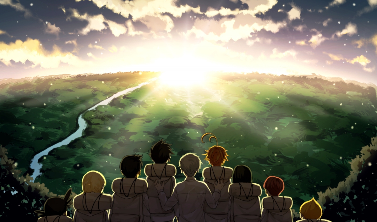 This is a pixiv picture whose title is 最初の朝.