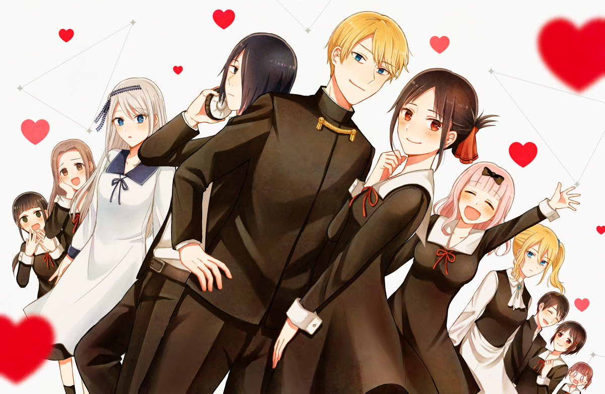 This is a pixiv picture whose title is 恋愛は戦！！.