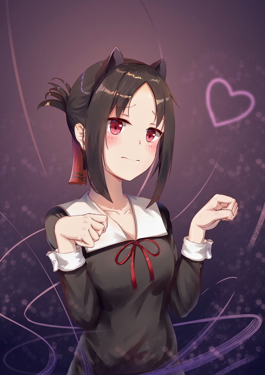 This is a pixiv picture whose title is 四宮かぐや.