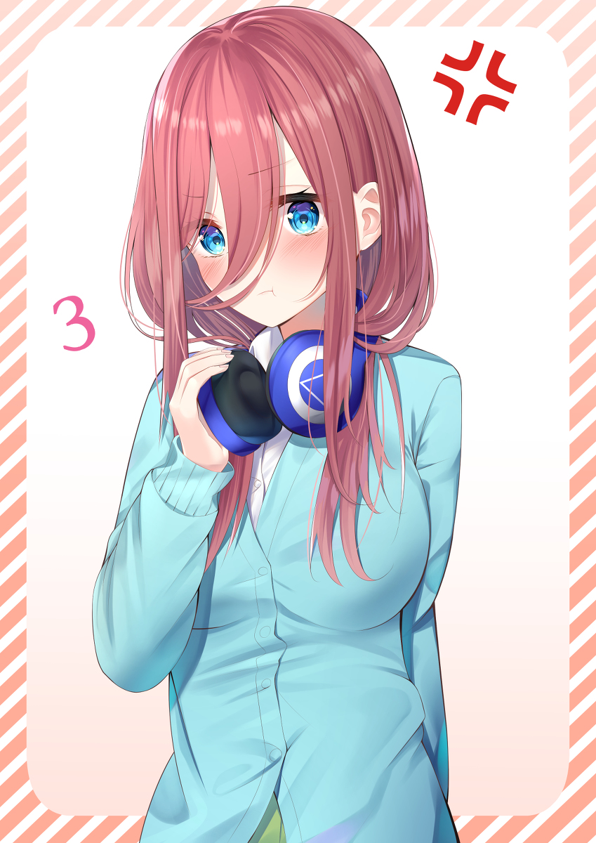 This is a pixiv picture whose title is 三玖.