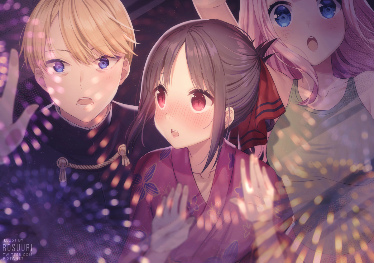 This is a pixiv picture whose title is Fireworks.