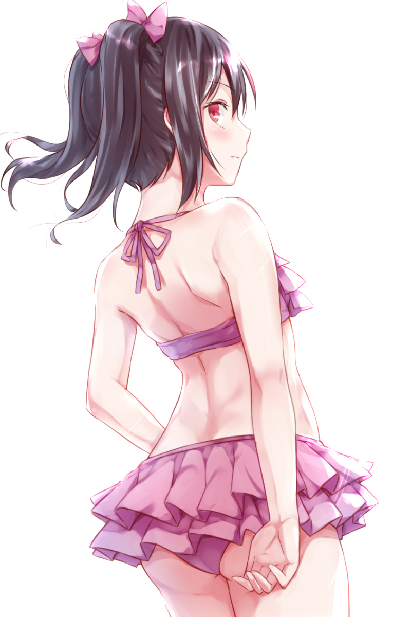 This is a pixiv picture whose title is にこちゃん.