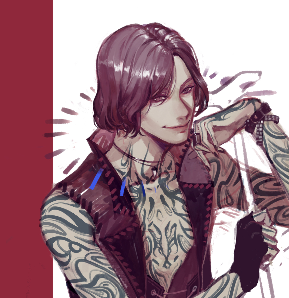 This is a pixiv picture whose title is dmc5.