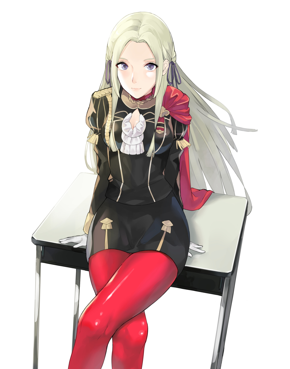 This is a pixiv picture whose title is Edelgard.