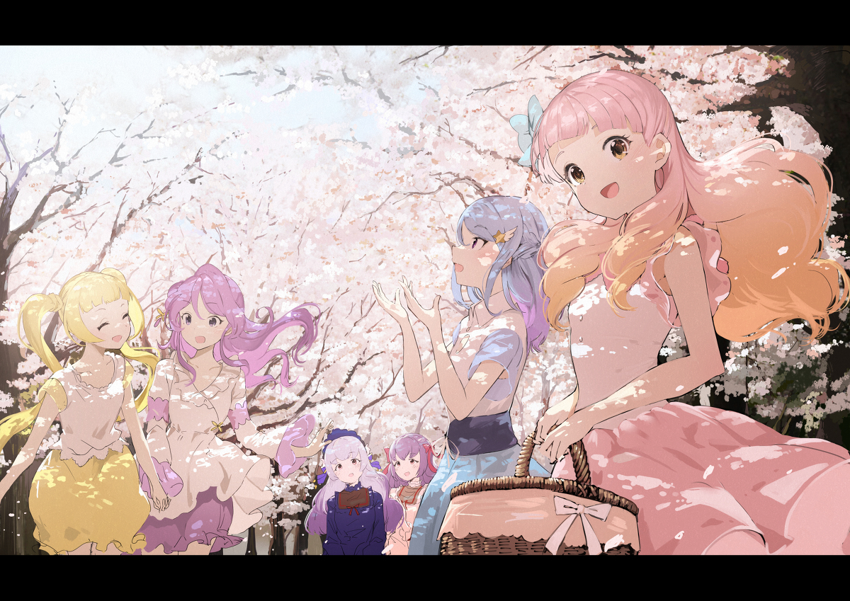 This is a pixiv picture whose title is 桜.