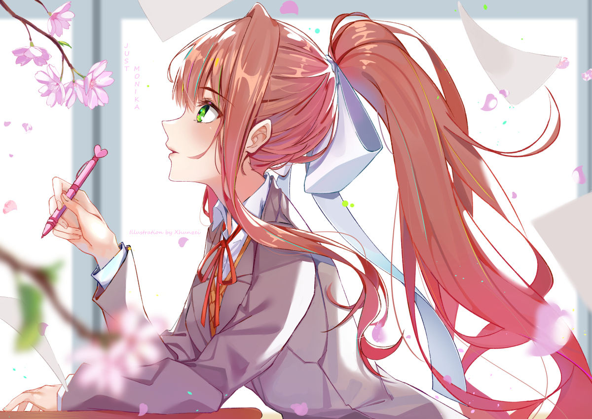 This is a pixiv picture whose title is Cherry Blossoms.